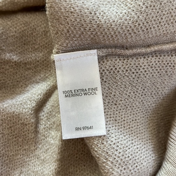 J. Jill Washable Merino Wool Sweater - sz S petite - Picture 6 of 6